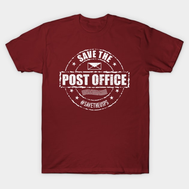 Vintage Save The Post Office T-Shirt by KawaiinDoodle